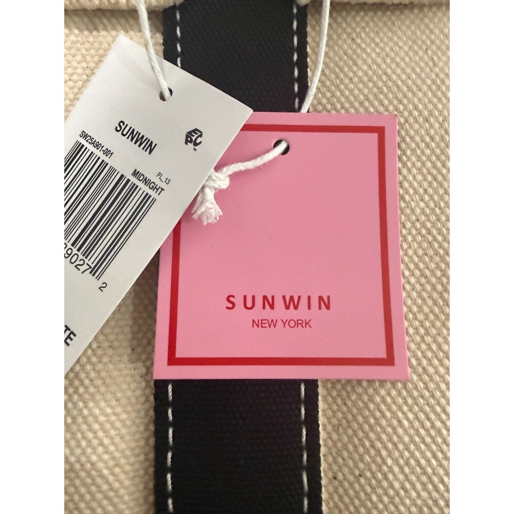 NEW Sunwin Madaket Large Classic Tote Bag Midnight - Picture 6 of 8